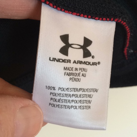 Maryland TERPS Team Issued Under Armour Heat Gear Shirt Size Adult Small Unisex - Picture 6 of 9